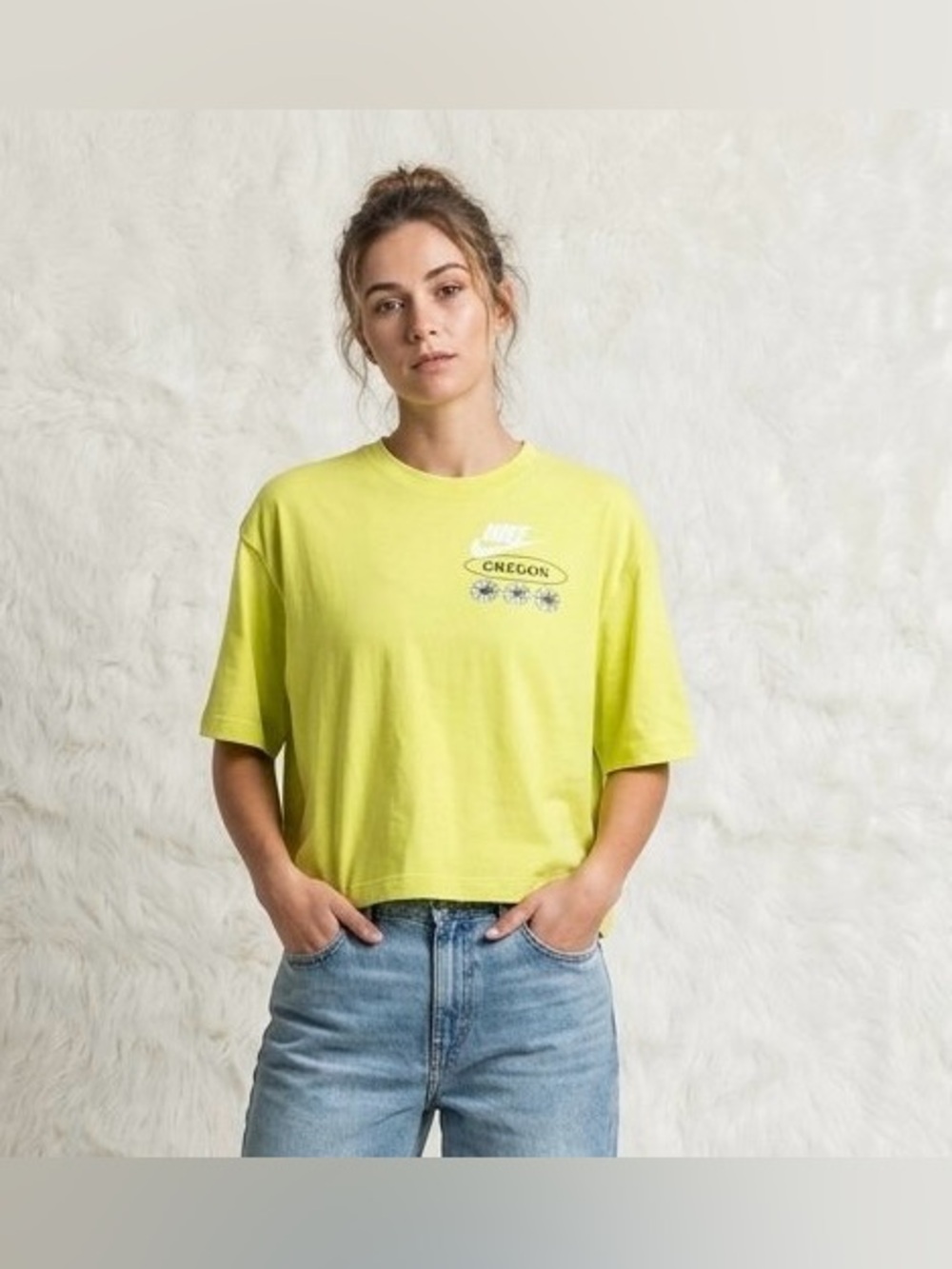 Women’s Nike University of Oregon Graphic Boxy Tee - Size L
